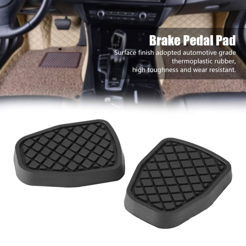 SPYMINNPOO Premium -Qualität Bremskopplung Pedal Gummiabdeckung für 1 Paar, Direktanpassung, Austausch -Teilenummer 36015GA110 von SPYMINNPOO