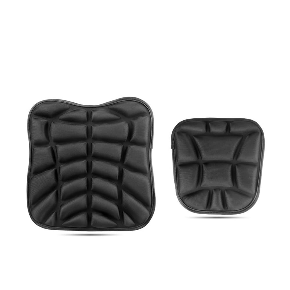 2er-Pack Universal Anti Slip Komfort Sitzkissen Motorrad Atmungsaktiv Vorne Hinten Sitzkissen Motorrad Sitzbezug Sitzbankbezug 2er-Pack Universal Anti Slip Komfort Sitzkissen Motorrad Atmungsaktiv Vorne Hinten Sitzkissen Motorrad Sitzbezug Sitzbankbezug von SPeesy