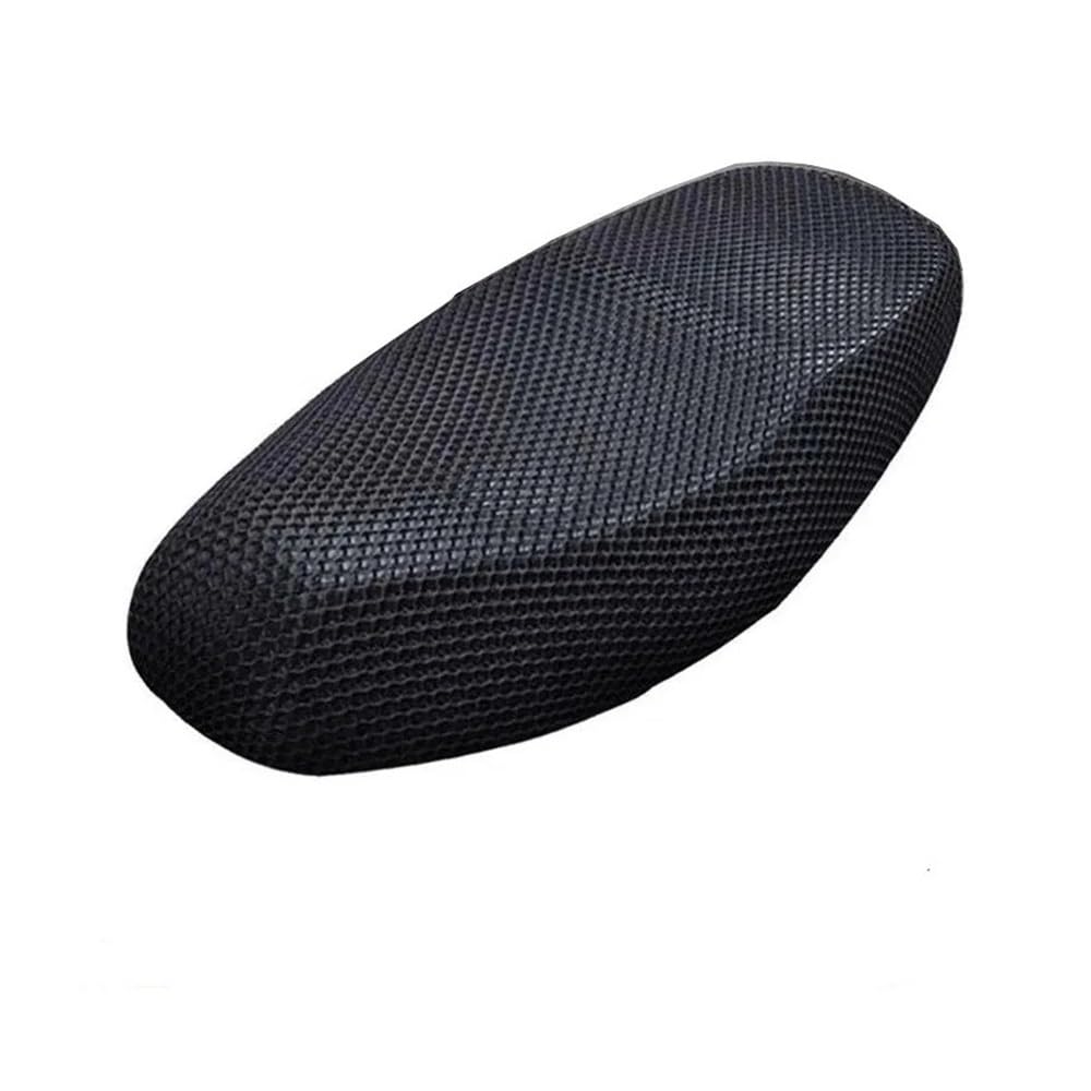 Mesh Motorrad Moped Motorrad Roller Sitzbezüge Kissen Anti-Rutsch-Abdeckung Grid Schutz Pad Teile Sitzbankbezug(Color-XXL) von SPeesy