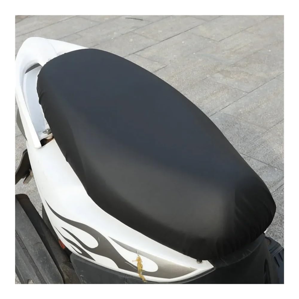 Motorrad Sitz Abdeckung 2025 Universal Regendicht Sonnenschutz Motorrad Roller Schutz Abdeckung Zubehör Sitzbankbezug(B 88cm) von SPeesy