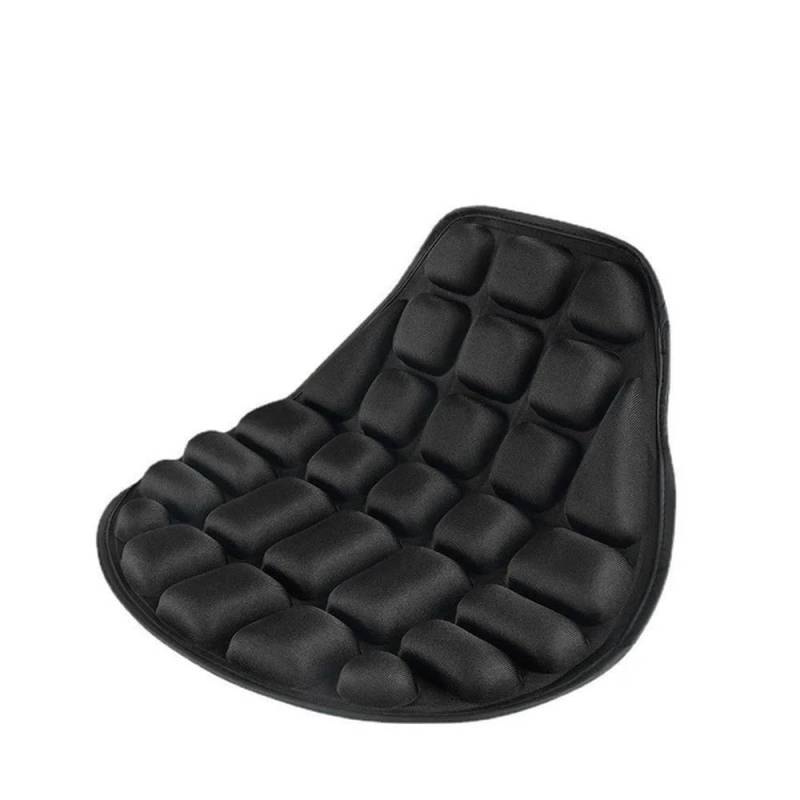 Motorrad Sitzkissen Schaum Weiche Atmungsaktive Eva Sitzbezüge Matten Motorräder Fahrrad Zubehör Sitzbankbezug(Black Thin) von SPeesy