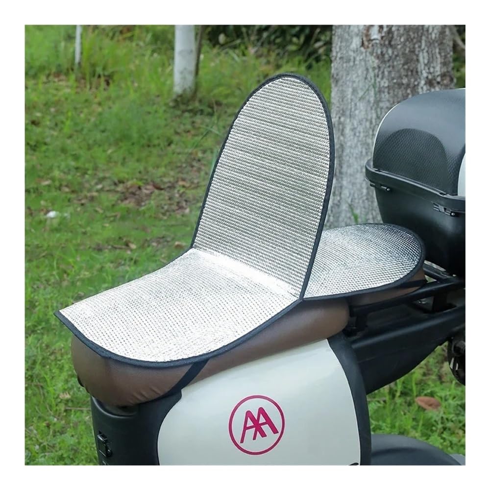 SPeesy Motorrad-Regensitzbezug, Sonnenschutz, Wärmeisolierung, Sattelbezug, Langlebiger Sitzschutz, Motorradzubehör Sitzbankbezug(ColorA3) von SPeesy