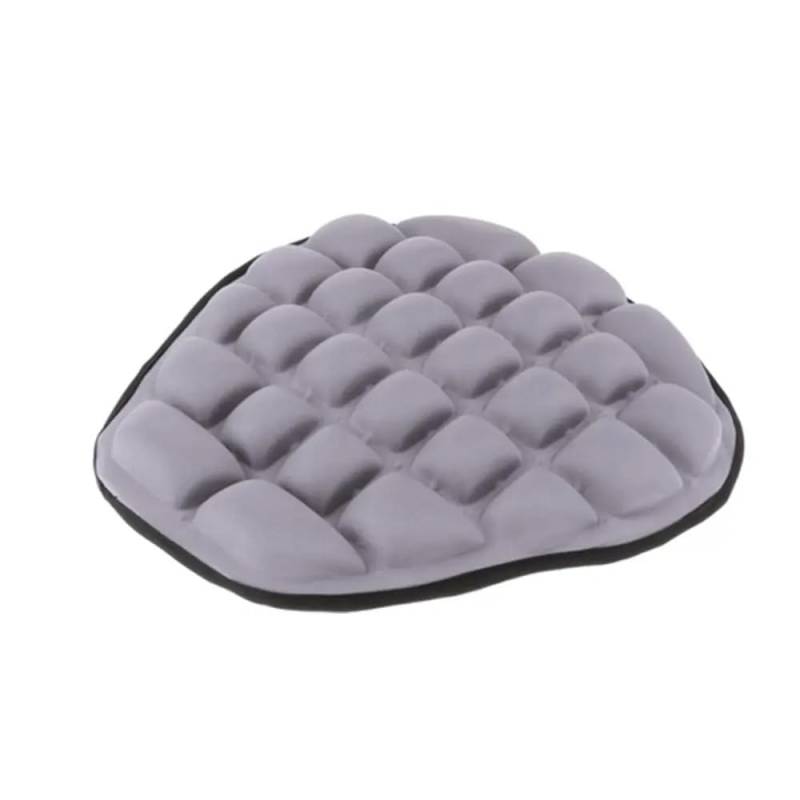 SPeesy Motorrad Sitzkissen Motorrad Kissen Pad Anti-Abdeckung Slip Sitzkissen Sonnenschutz Komfort Sitz Sitzbankbezug(Grey1) von SPeesy