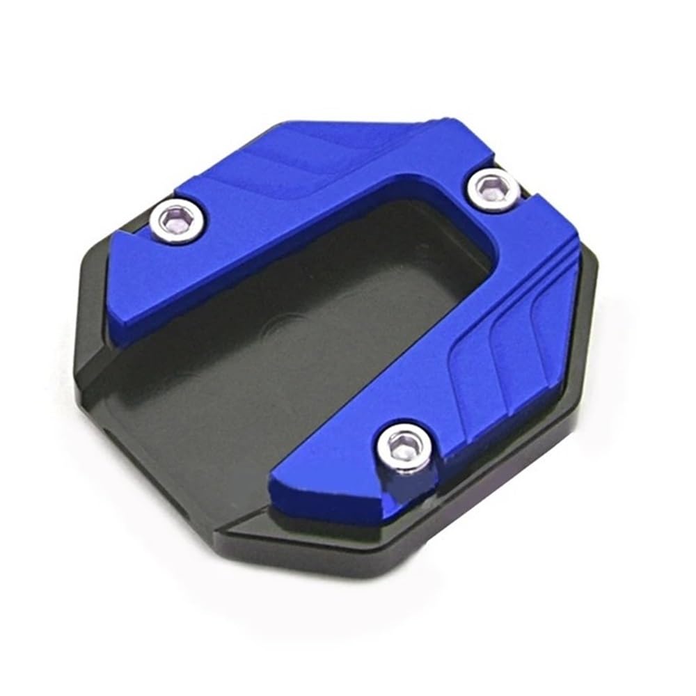 SPeesy Vergrößern Erweiterung Teile Universal Kickstand Extender Fuß Seitenständer Verlängerung Fußpolster Stützplatte rutschfeste, Vergrößerte Basis(Blue) von SPeesy