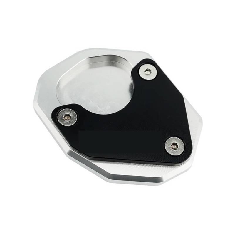 Vergrößern Erweiterung Teile Für Trident 660 2021 2022 Motorrad Ständer Vergrößern Seite Stehen Verlängerung Platte Pad CNC Zubehör Für TRIDENT660(Color1) von SPeesy