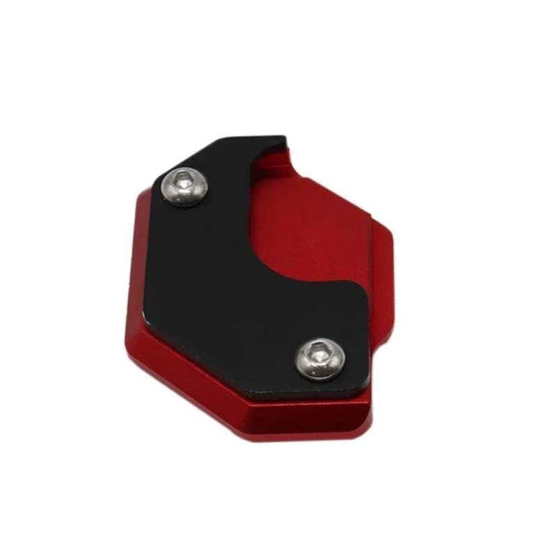 Vergrößern Erweiterung Teile Motorcy Kickstand Extension Foot Side Stand Enlarger Support Plate Pad Für Cub 110 CC110 2018–2022(Red) von SPeesy