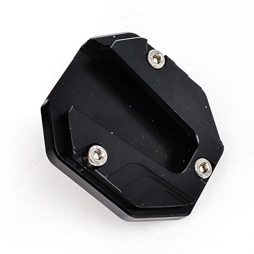 Vergrößern Erweiterung Teile Roller Motorrad Fahrrad Ständer Extender Fuß Seite Stehen Verlängerung Pad Unterstützung Platte Anti-Skid Vergrößerte Basis(Black) von SPeesy