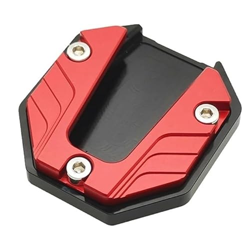 Vergrößern Erweiterung Teile Universal Fahrrad Kickstand Extender Fuß Seite Stehen Verlängerung Pad Unterstützung Platte Anti-Skid Vergrößerte Basis(Red) von SPeesy