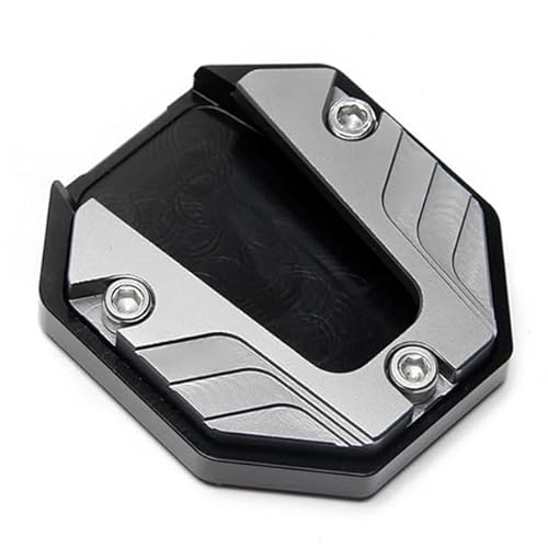 Vergrößern Erweiterung Teile Universal Fahrrad Kickstand Extender Fuß Seite Stehen Verlängerung Pad Unterstützung Platte Anti-Skid Vergrößerte Basis(Silver) von SPeesy