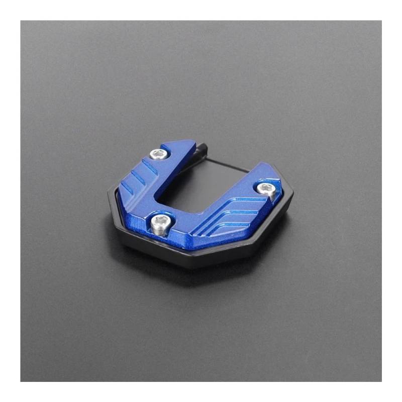 Vergrößern Erweiterung Teile Universal Roller Motorrad Fahrrad Ständer Extender Fuß Seite Stehen Verlängerung Pad Unterstützung Platte Anti-Skid Vergrößerte Basis(Blue) von SPeesy