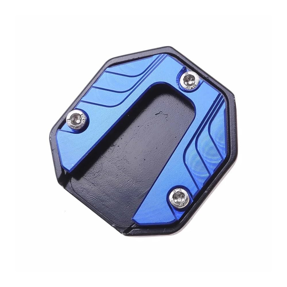 Vergrößern Erweiterung Teile Universal Roller Motorrad Fahrrad Ständer Extender Fuß Seite Stehen Verlängerung Pad Unterstützung Platte Anti-Skid Vergrößerte Basis(Blue) von SPeesy