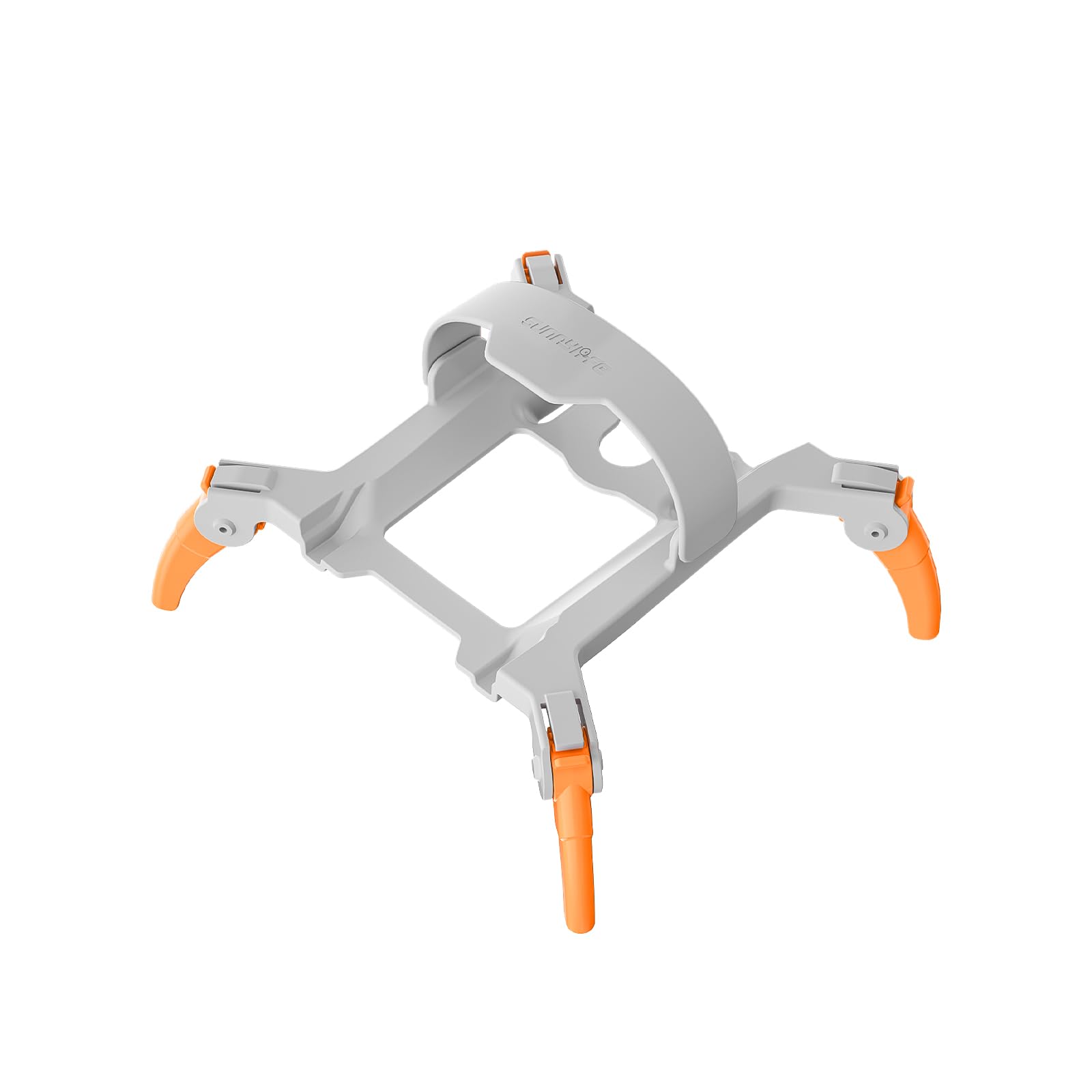 Landegestell für DJI Mini 4 Pro Landegestell faltbar Schutzständer Zubehör Drohne Spinnenbein faltbar Verlängerung (Orange) von SQALCXY