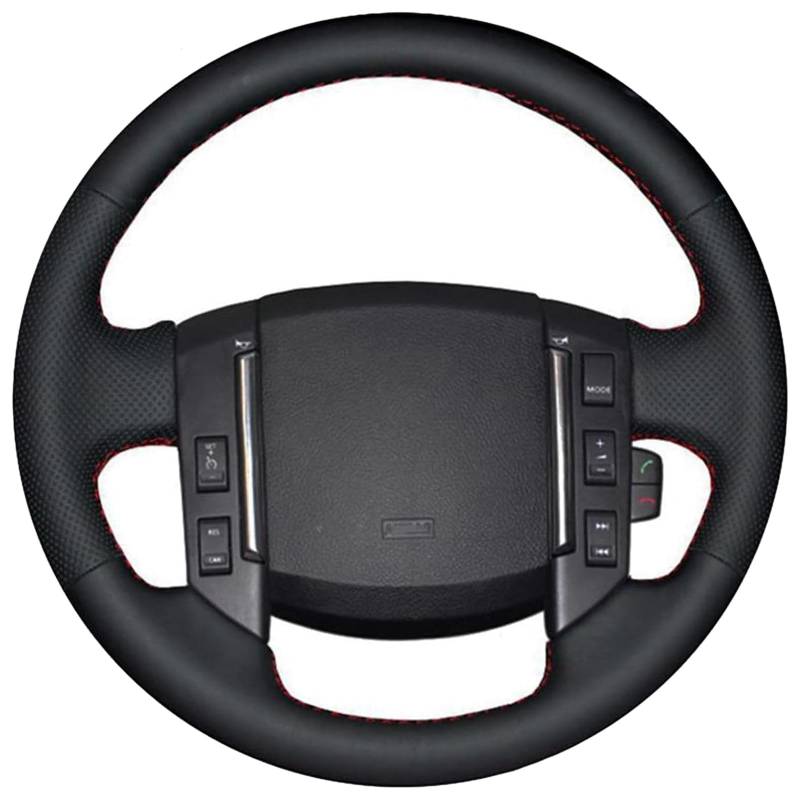 Auto Lenkradschutz Abdeckung für Land Rover Freelander 2 2007-2018, Rutschfester Langlebiger Lenkradschutz, Atmungsaktive Komfortabdeckung für Lenkräder,E/Yellowline von SQEYCCUH