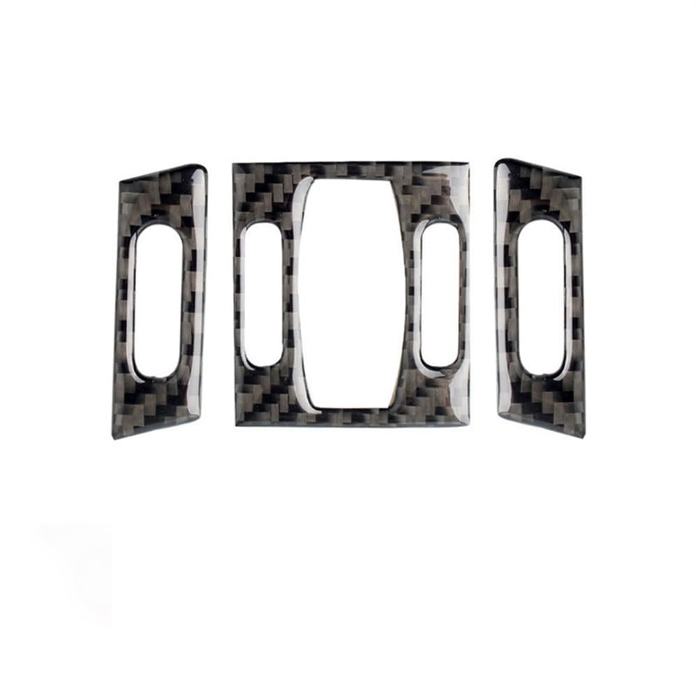 Interieurleisten 3 STÜCKE Kohlefaser Auto Front Klimaanlage Outlet Rahmen Trim Abdeckung Aufkleber Passend for BMW E60 5 Series 2005-10 Auto Tuning Zubehör Interieur Dekor Carbon Interieurleisten 3 STÜCKE Kohlefaser Auto Front Klimaanlage Outlet Rahmen Trim Abdeckung Aufkleber Passend for BMW E60 5 Series 2005-10 Auto Tuning Zubehör Interieur Dekor Carbon von SQIANKUN