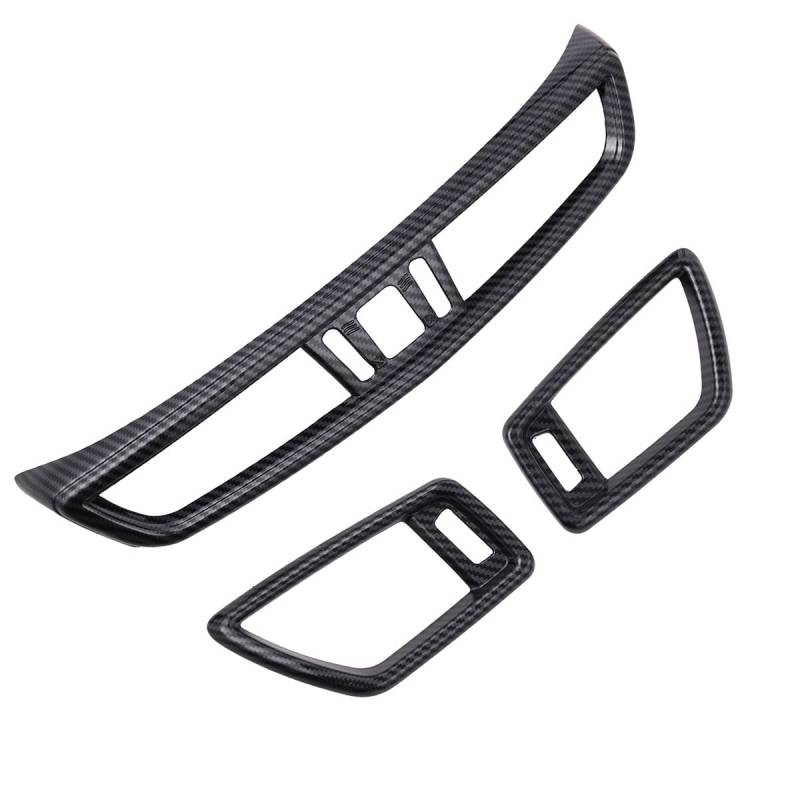 Zentrale Dashboard Dekoration 3Pcs Auto AC Vent Center Klimaanlage Steckdose Abdeckung Trim Für Nissan Für Qashqai J11 Für X-Trail T32 2014-2020 Auto Zubehör Innenraum von SQIFBA