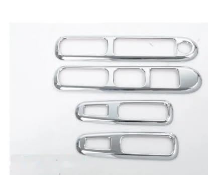 Zentrale Dashboard Dekoration Auto Fensterheber Panel Rahmen Dekoration Abdeckung Trim Aufkleber Für Peugeot 3008 2012 2013 2014 2015 Zubehör Auto Zubehör Innenraum(Glänzend) von SQIFBA