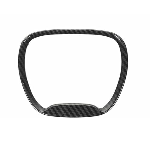 Zentrale Dashboard Dekoration Carbon Fiber Lenkrad Rahmen Trim Ring Für 15-20 Für Dodge Für Challenger Für Charger Für Jeep Für Grand Für Cherokee Auto Zubehör Innenraum von SQIFBA