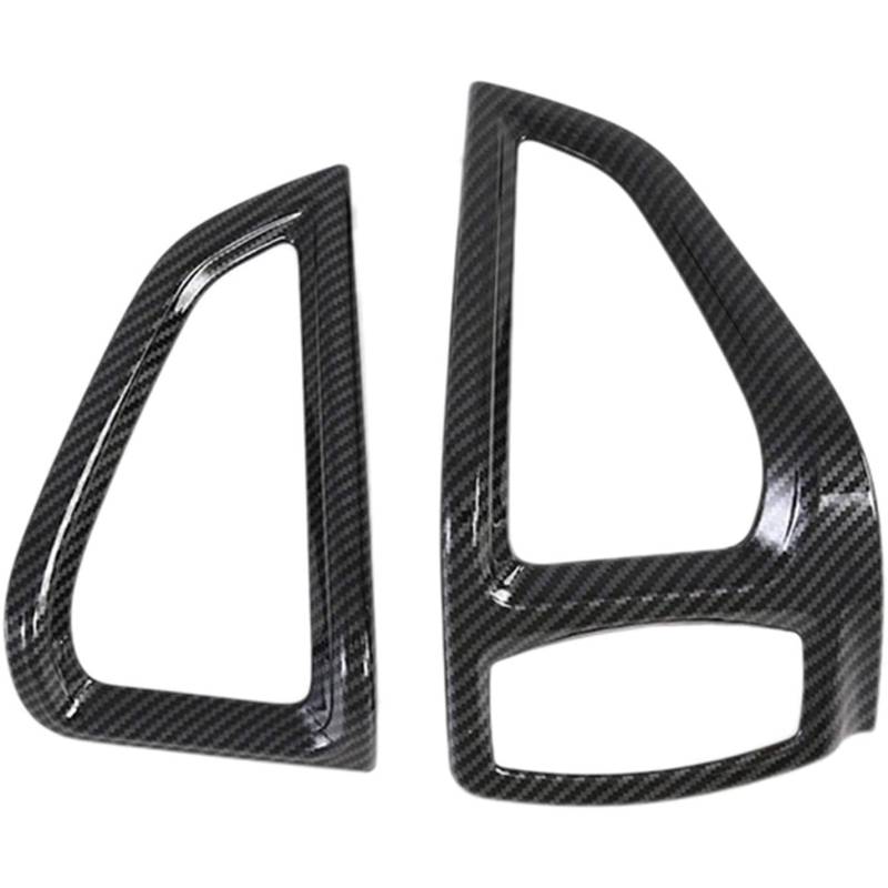 Zentrale Dashboard Dekoration Für Ford Für Transit 2017+ Auto Carbon Fiber Armaturenbrett AC Klimaanlage Outlet Vent Cover Trim Für Tourneo Für Custom 2016+ Auto Zubehör Innenraum von SQIFBA