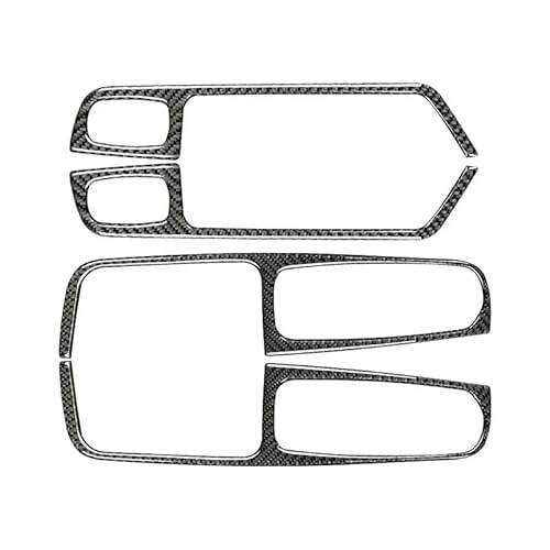 Zentrale Dashboard Dekoration Für Macan 2015-2018 Carbon Fiber Roadster Power Fensterheber Schalter Tasten Control Panel Trim Rahmen Dekoration Aufkleber Auto Zubehör Innenraum von SQIFBA