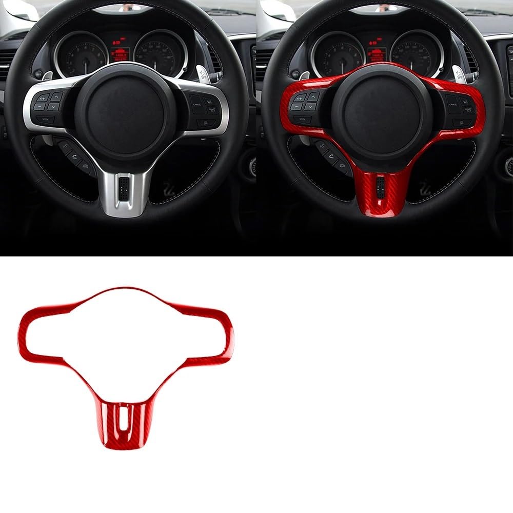 Zentrale Dashboard Dekoration Für Mitsubishi Für Lancer Für EVO X 10th 2008-2015 Carbon Fiber Dashboard Tacho Panel Abdeckung Dekorative Auto Zubehör Innenraum(Black) von SQIFBA