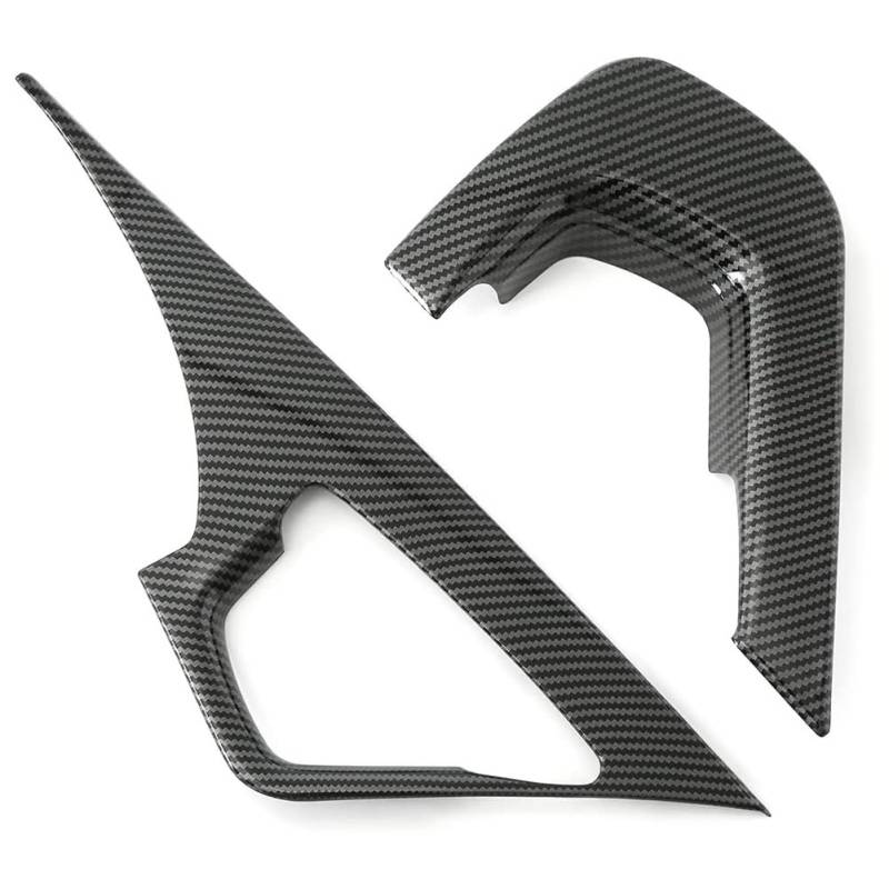 Zentrale Dashboard Dekoration Zentrale Steuerung Armlehne Abdeckung Trim Für Chevy Für Corvette C7 2014 2015 2016 2017 2018 2019 Zubehör ABS Carbon Faser Auto Zubehör Innenraum von SQIFBA