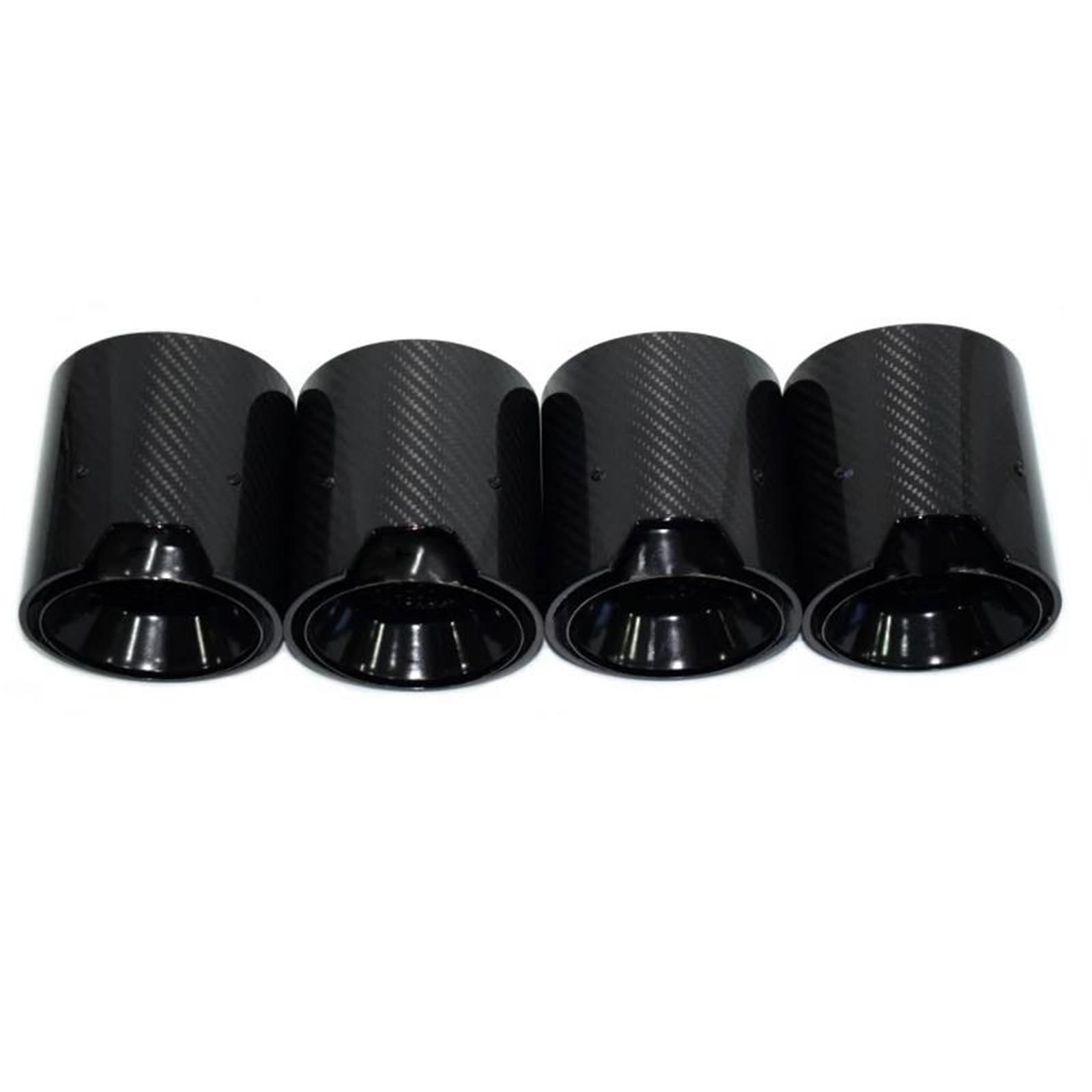 Auspuffblenden Geeignet Für M2 Für M3 Für M4 G80 G81 G82 G83 G87 Carbonfaser-Endrohr Schalldämpfer Auspuffrohrspitze Edelstahldüse Endrohrblende(Carbon 4) von SQOFJGIGN