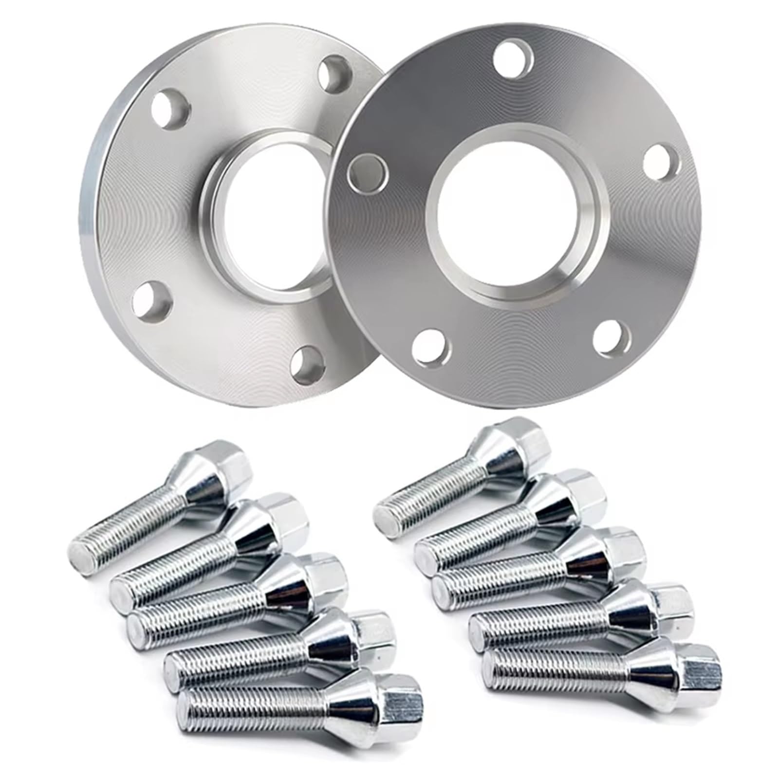 Spurverbreiterung Auto Spurverbreiterungen Centric Rad Dichtung Flansch Radnabe Adapter + Radmutter Rad Spacer Für E90 Für M1 Für M3 Für M6 E36 E65 Spürverbreiterungsatz(10mm 40mmM14x1.25) von SQOFJGIGN