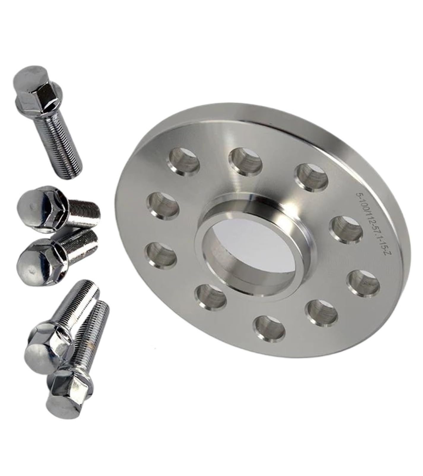 Wheel Spacers 2 STÜCKE Geschmiedet Rad Spacer Adapter für Jetta für Phaeton PCD 5x100 & 5x112 CB 57,1 Spurverbreiterung Distanzscheiben(2PCS 17.5mm) von SQOFJGIGN