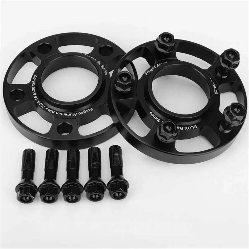 Wheel Spacers 2 Stück 12/15/20 mm 7075 Aluminium-Schmiederadadapter-Abstandshalter PCD 5 x 120 CB = 72,5 mm (ID = OD) für F20 F21 F30 F31 F80 F82 Spurverbreiterung Distanzscheiben(2PCS 15MM) von SQOFJGIGN