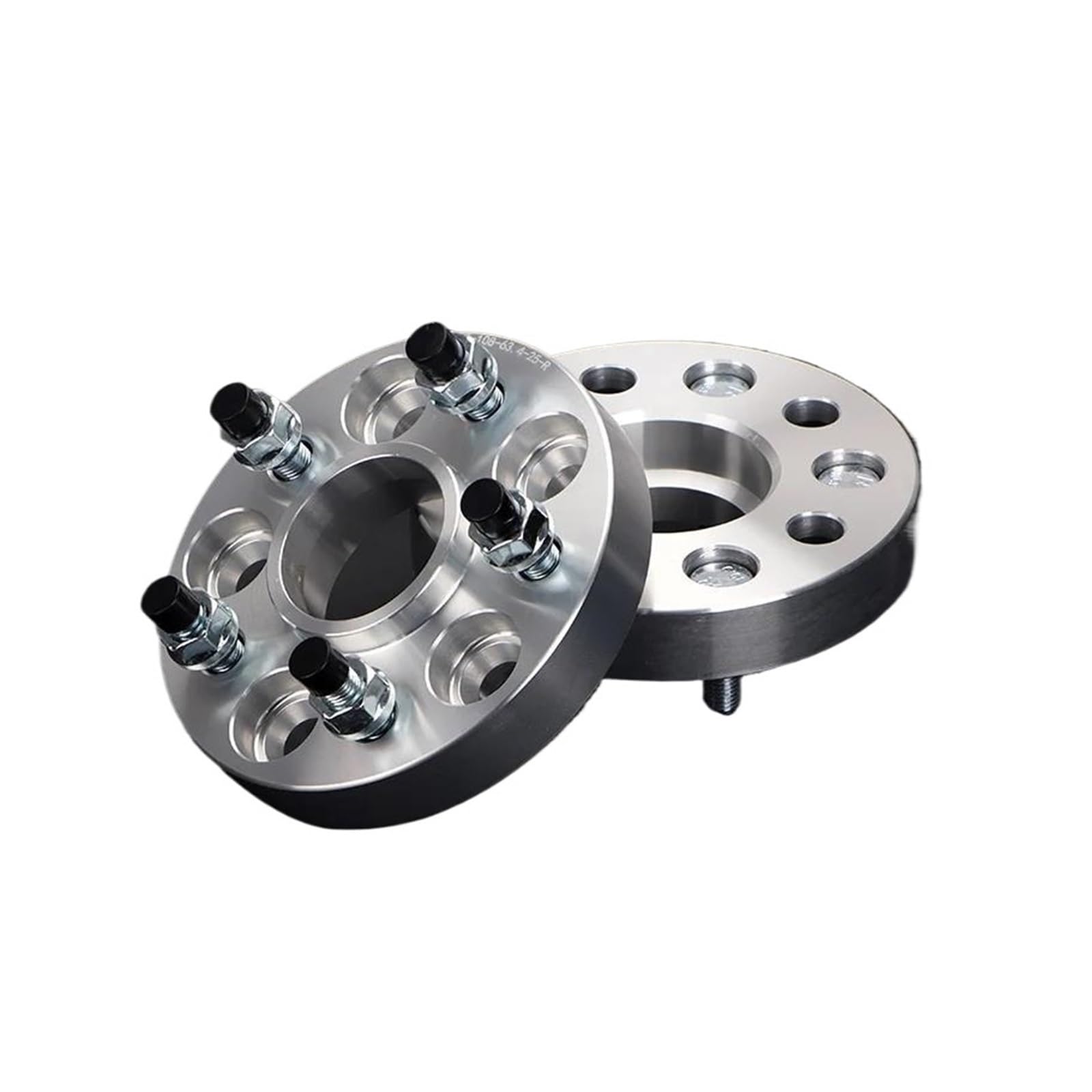Wheel Spacers 2 stück PCD 5x114,3 15/20/25/30/35/40mm Hubcentric 67,1mm Aluminium Rad Spacer Adapter 5 Lug Anzug FÜR Mazda Universal Auto Spurverbreiterung Distanzscheiben(2pcs 25mm Silver) von SQOFJGIGN
