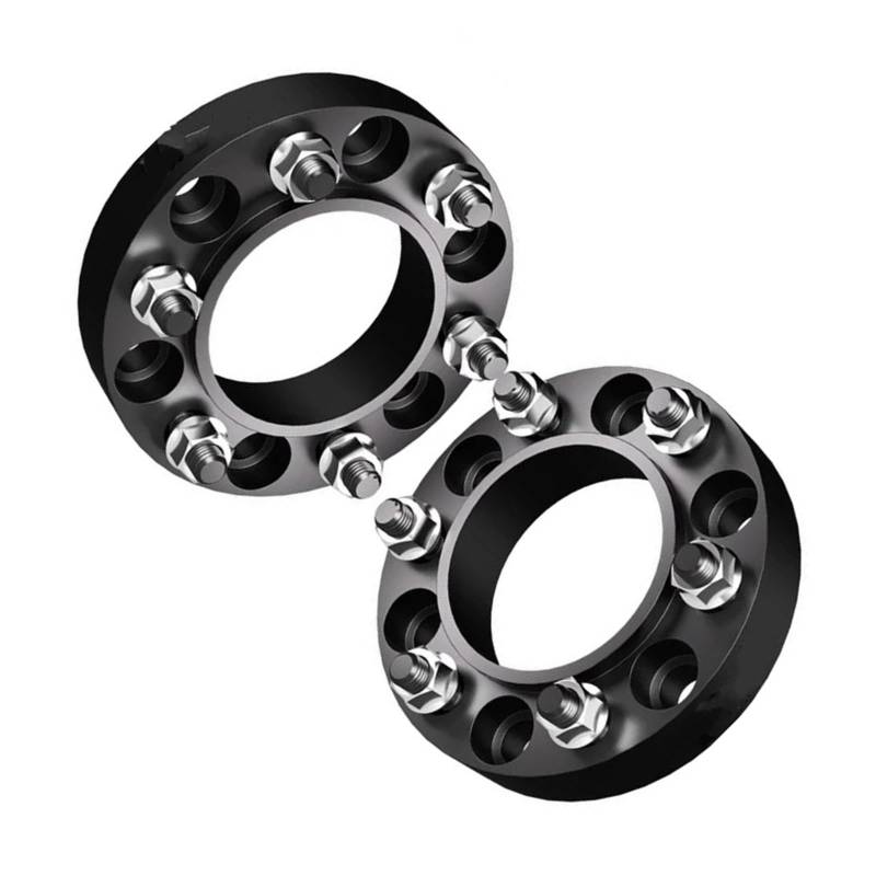 Wheel Spacers 2 stücke Spurverbreiterungen Adapter 6x139,7 CB 106,1 M12x1,5 Für Toyota Für Pendler 2004-2019 Geschmiedet Aluminium Legierung T6-7075 Spurverbreiterung Distanzscheiben(2PCS 38MM) von SQOFJGIGN
