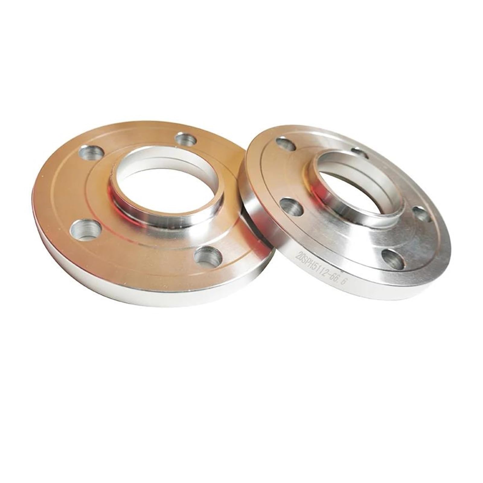 Wheel Spacers 20mm 5 * 112 Spurverbreiterung mit Kegel Radbolzen M14 * 1,25 Centric 66,6 Spurverbreiterungen für Countryman Spurverbreiterung Distanzscheiben(47coneBlack 14x1.25) von SQOFJGIGN