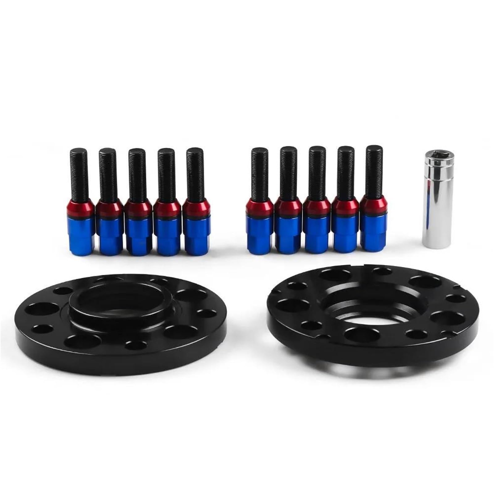 Wheel Spacers 20mm Hub Centric Spurverbreiterungen W/Radschrauben M14x1.25 Für E36 E46 323 325 328 335i 545i Spurverbreiterung Distanzscheiben(Rot) von SQOFJGIGN