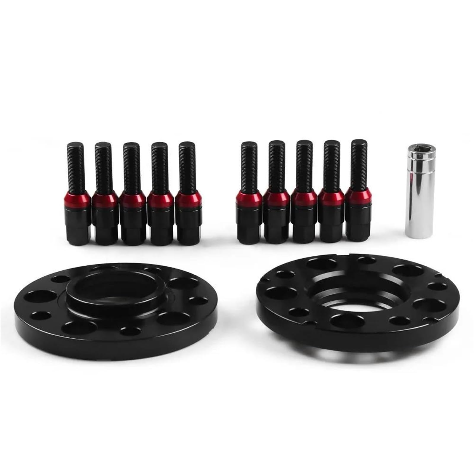 Wheel Spacers 20mm Hub Centric Spurverbreiterungen W/Radschrauben M14x1.25 Für E36 E46 323 325 328 335i 545i Spurverbreiterung Distanzscheiben(Schwarz) von SQOFJGIGN