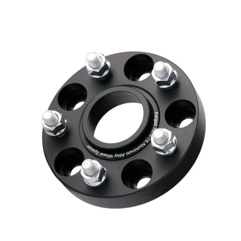 Wheel Spacers Embers Spurverbreiterungen 5x114.3 CB 60.1mm M12x1.5 Adapter Für Toyota 1 Stück Spurverbreiterung Distanzscheiben(1 Piece Black 15mm) von SQOFJGIGN