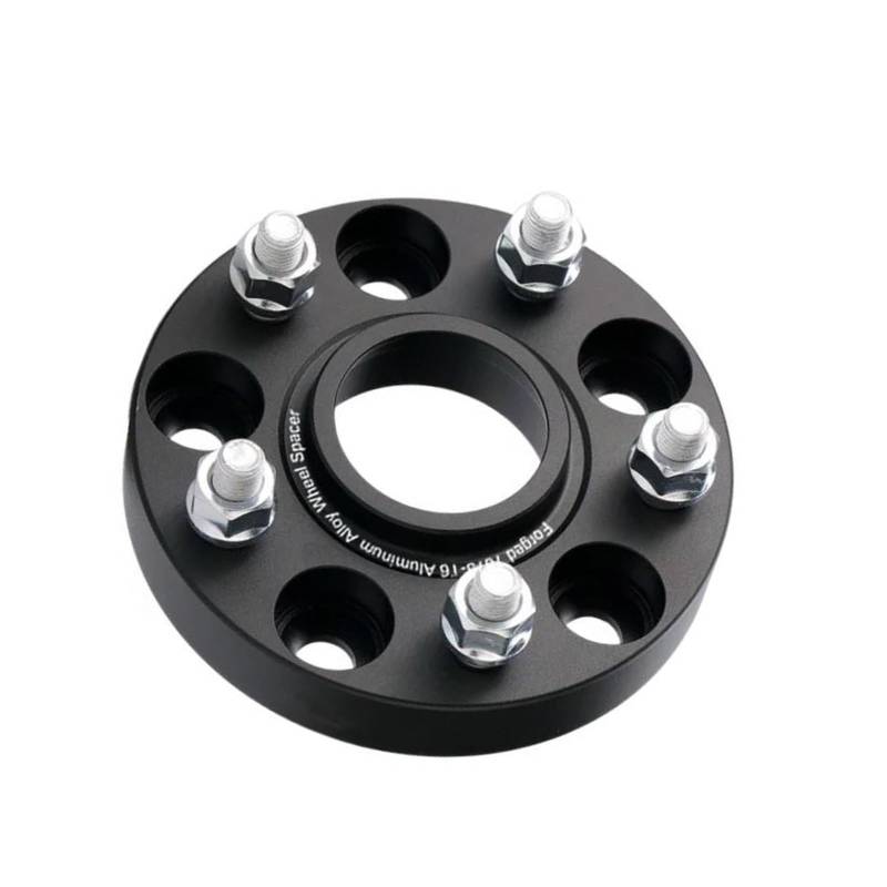 Wheel Spacers Embers Spurverbreiterungen 5x114.3 CB 60.1mm M12x1.5 Adapter Für Toyota 1 Stück Spurverbreiterung Distanzscheiben(1 Piece Black 30mm) von SQOFJGIGN
