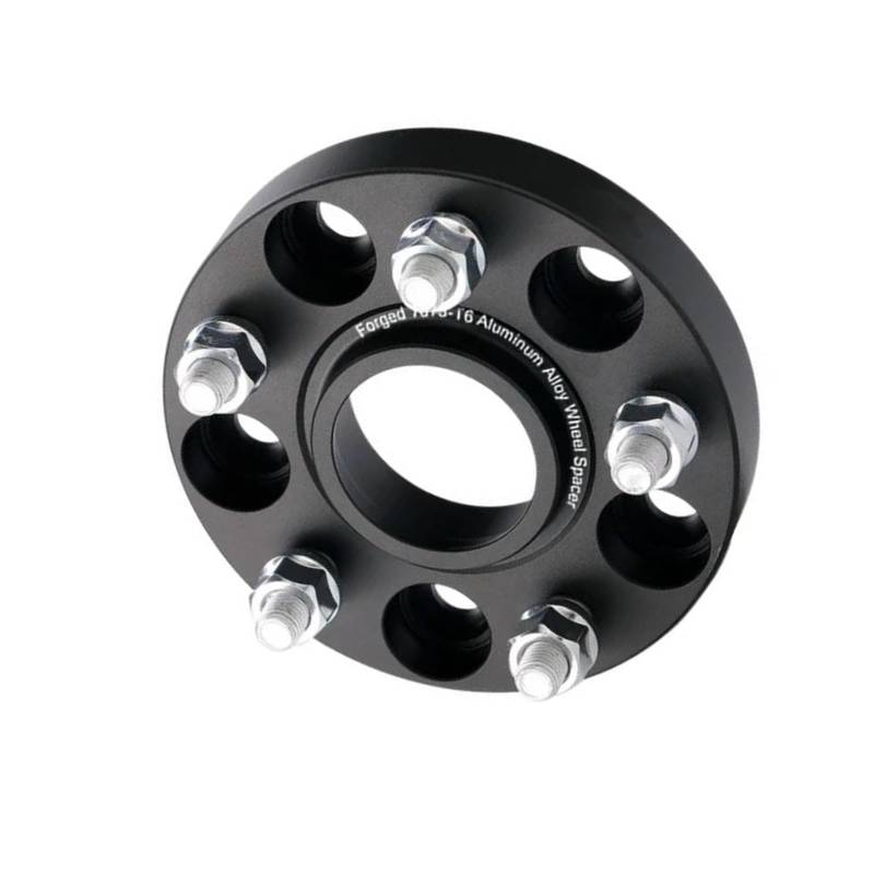 Wheel Spacers Embers Spurverbreiterungen 5x120 CB 72,6mm M14x1.5 Nabenadapter Reifenzubehör Für Mini 1 Stück Spurverbreiterung Distanzscheiben(1 Piece Black 35mm) von SQOFJGIGN