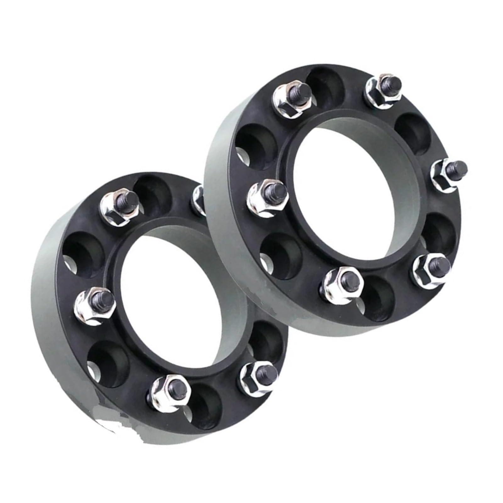Wheel Spacers Spurverbreiterung 6x139,7 CB 106,1 Für Toyota T6-7075 Geschmiedete Aluminiumlegierung 2 Stück Spurverbreiterung Distanzscheiben(2Pcs Black 38mm) von SQOFJGIGN