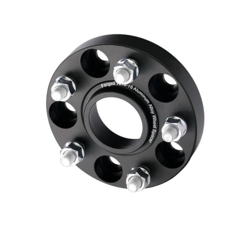 Wheel Spacers Spurverbreiterung Adapter PCD 5x108 CB 63.4 Für Evoque LR2 M14x1.5 1 Stück Spurverbreiterung Distanzscheiben(1 Piece Black 20mm) von SQOFJGIGN