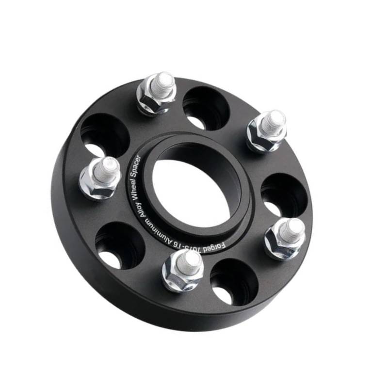 Wheel Spacers Spurverbreiterung Adapter PCD 5x108 CB 63.4 Für Jaguar E-Pace I-Pace M14x1.5 1 Stück Spurverbreiterung Distanzscheiben(1 Piece Black 20mm) von SQOFJGIGN