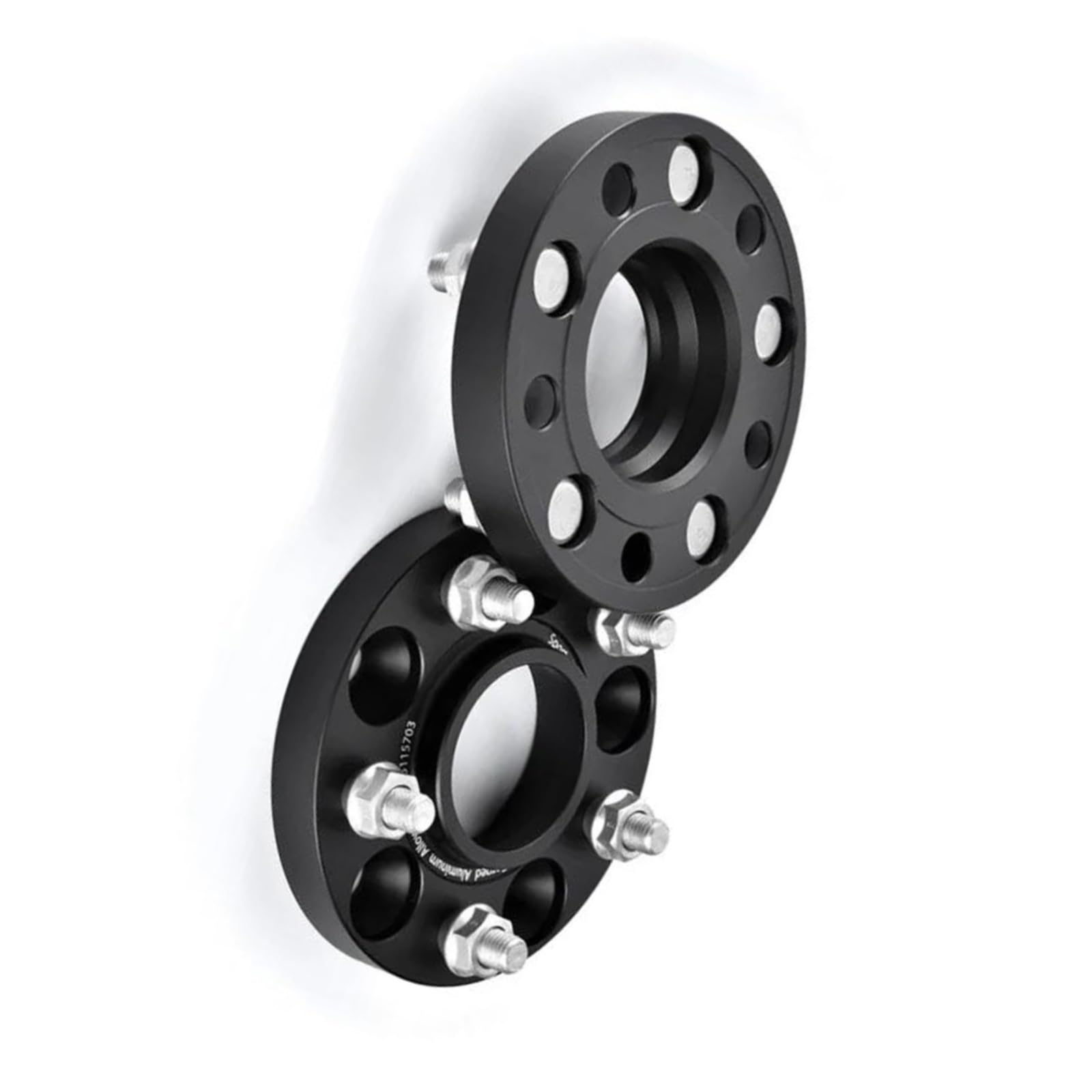 Wheel Spacers Spurverbreiterung Adapter PCD 5x108 CB 63.4 Für PoleStar M14x1.5 1 Stück Spurverbreiterung Distanzscheiben(1 Piece Black 15mm) von SQOFJGIGN