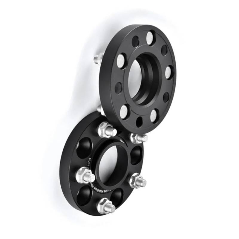 Wheel Spacers Spurverbreiterung Adapter PCD 5x108 CB 63.4 Für PoleStar M14x1.5 1 Stück Spurverbreiterung Distanzscheiben(1 Piece Black 30mm) von SQOFJGIGN