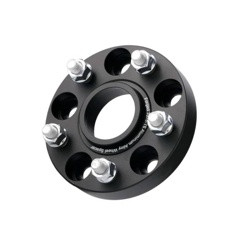 Wheel Spacers Spurverbreiterung Adapter PCD 5x108 CB 63.4 Für Volvo S60 M14x1.5 1 Stück Spurverbreiterung Distanzscheiben(1 Piece Black 20mm) von SQOFJGIGN