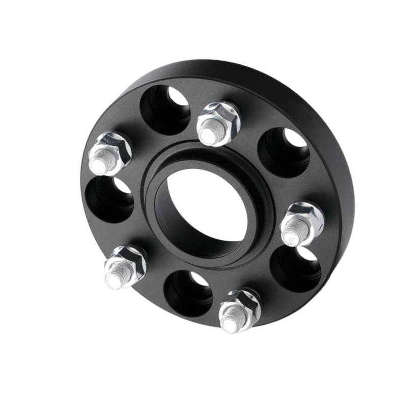 Wheel Spacers Spurverbreiterung PCD 5x114.3 CB 67.1mm M12x1.5 Für Levante 1 Stück Spurverbreiterung Distanzscheiben(1PC Black 15mm) von SQOFJGIGN