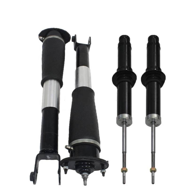 Federbein Luftfeder 4x Für Cadillac SRX 3.6L V6 4.6L V8 2004-2009 Luftfederung Hinten + Vorne Stoßdämpfer Strut Mit Elektrische 19302764 19300030 Federbein Luftfederung von SQRHDF