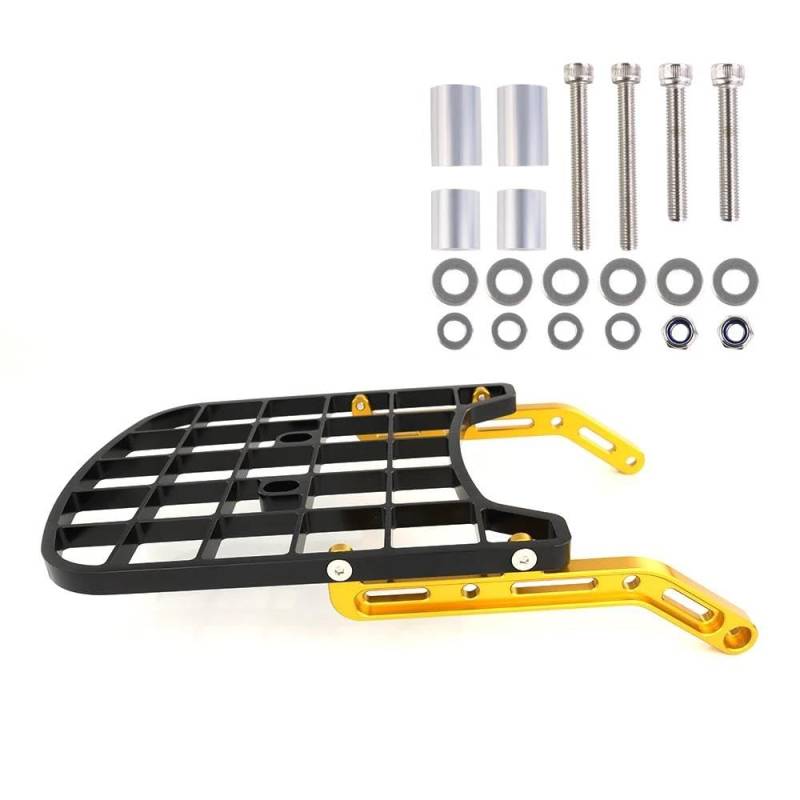 Gepäckträger hinten Für Suzuki DRZ400 SM DRZ400S DRZ400E 2000-2024 Motorrad Hinten Gepäck Rack Abnehmbare Montage Rack Unterstützung Halter Hinten Motorrad Heck Rack Halterung(Gelb) von SQRHDF
