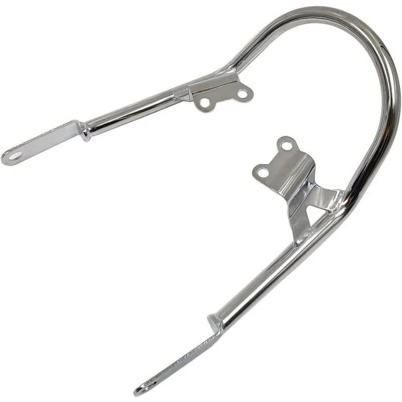 Gepäckträger hinten Für Triumph Für Bonneville T120 T100 2017-2021 Motorrad Hinten Gepäck Rack Halterung Passagier Hand Haltegriff Armlehne Motorrad Heck Rack Halterung(Chrome) von SQRHDF