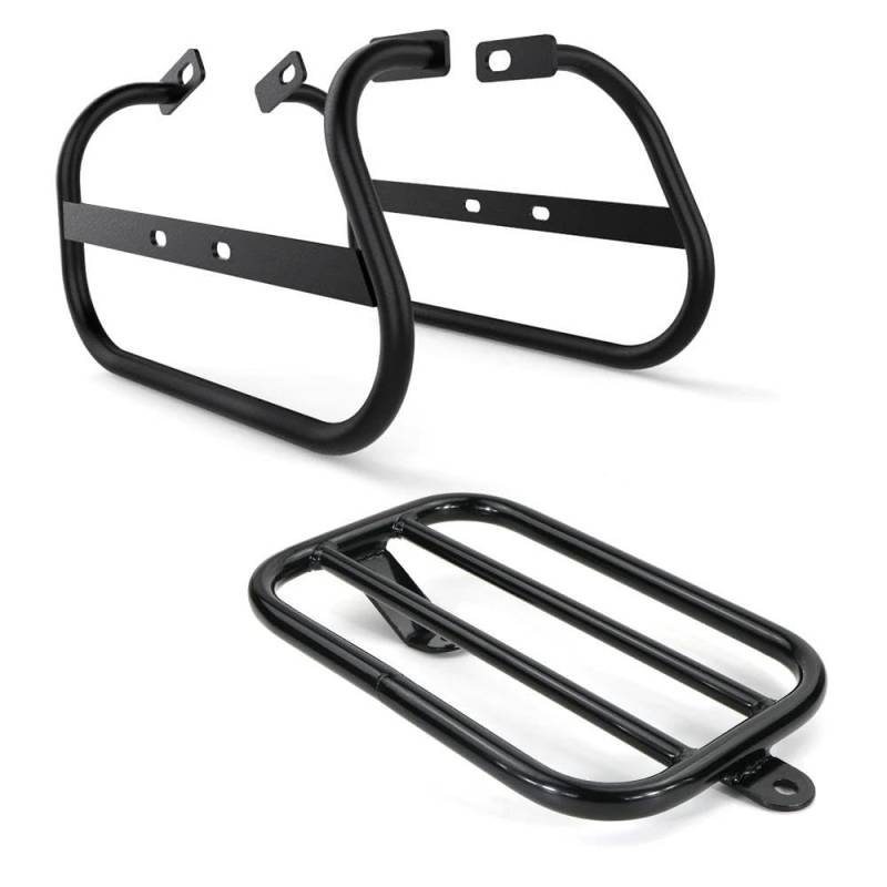 Gepäckträger hinten Hinten Gepäck Rack Für Kawasaki Für Vulcan S Für Vulcan 650 S 2015-2024 Motorrad Stamm Top Fall Seite Packtaschen Unterstützung Halterung Motorrad Heck Rack Halterung von SQRHDF