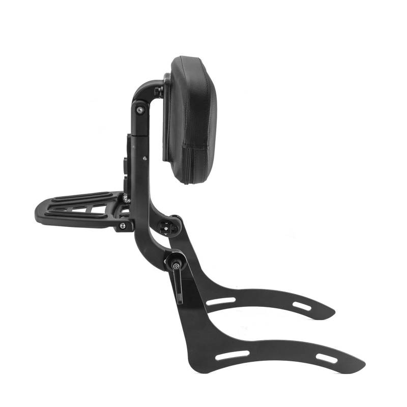 Gepäckträger hinten Motorrad Beifahrer-/Fahrerrückenlehne Sissy Bar Gepäckträgerhalterungssatz Einstellbar Für Rebel 1100 Für CMX 1100 2021-2024 Motorrad Heck Rack Halterung von SQRHDF