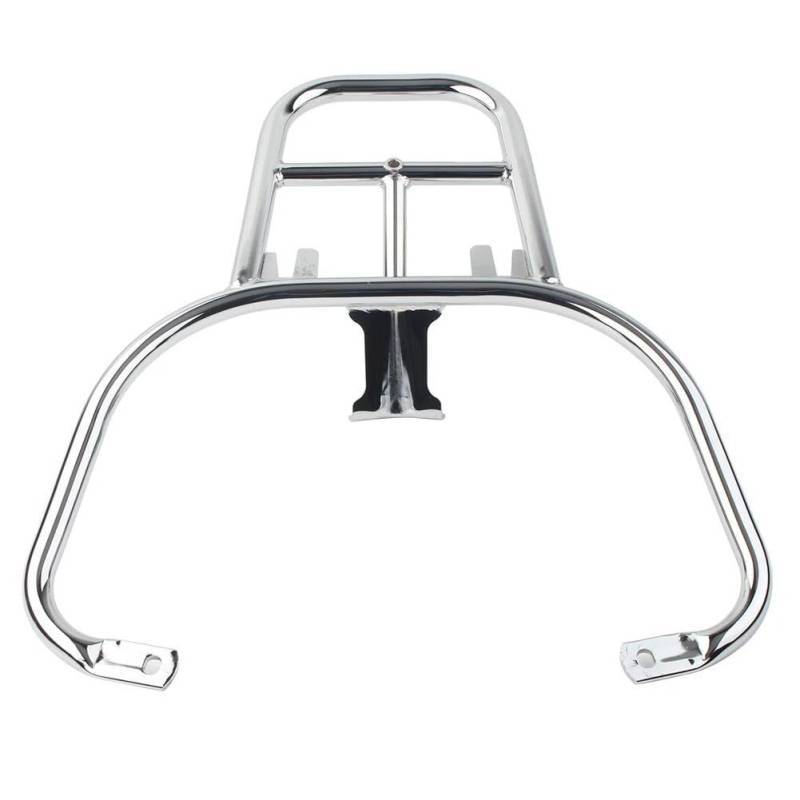 Gepäckträger hinten Motorrad Gepäck Rack Hinten Sitz Fracht Rack Halter Unterstützung Für Vespa GTS 300 GTS300 Schwarz/Chrom Stahl Motorrad Heck Rack Halterung(Chrome) von SQRHDF